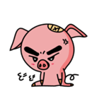 BuiBui Pig（個別スタンプ：7）