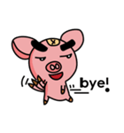 BuiBui Pig（個別スタンプ：21）