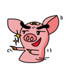 BuiBui Pig（個別スタンプ：34）
