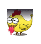 Yellow Crazy Chicken（個別スタンプ：15）