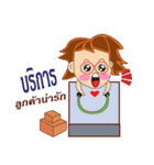 Just loved every customer（個別スタンプ：21）
