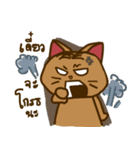 Moo Krob Cat Bangs（個別スタンプ：7）