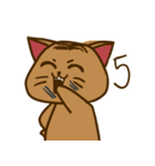 Moo Krob Cat Bangs（個別スタンプ：10）