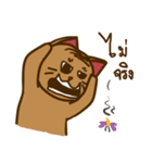 Moo Krob Cat Bangs（個別スタンプ：15）