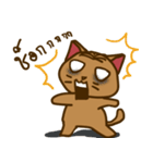 Moo Krob Cat Bangs（個別スタンプ：28）