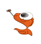 魚を行きます（個別スタンプ：1）