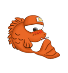 魚を行きます（個別スタンプ：25）