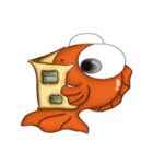 魚を行きます（個別スタンプ：39）
