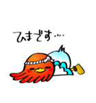 たこ×かもスタンプ その1（個別スタンプ：10）