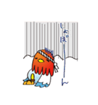 たこ×かもスタンプ その1（個別スタンプ：15）
