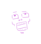 This is my face pretty face（個別スタンプ：6）