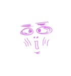 This is my face pretty face（個別スタンプ：7）