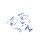 This is my face pretty face（個別スタンプ：8）