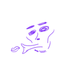 This is my face pretty face（個別スタンプ：18）
