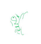 This is my face pretty face（個別スタンプ：32）