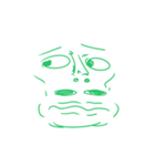 This is my face pretty face（個別スタンプ：35）