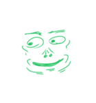 This is my face pretty face（個別スタンプ：37）