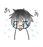 cat stillness face（個別スタンプ：17）