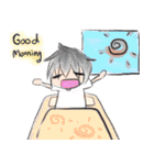cat stillness face（個別スタンプ：21）