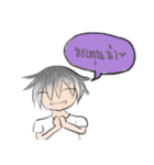 cat stillness face（個別スタンプ：23）