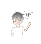 cat stillness face（個別スタンプ：28）