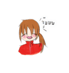 cat stillness face（個別スタンプ：32）
