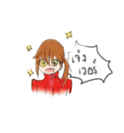 cat stillness face（個別スタンプ：35）