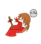 cat stillness face（個別スタンプ：38）