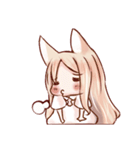 小さな狐日常 2（個別スタンプ：28）