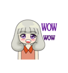 Cold sweet girl（個別スタンプ：12）