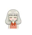 Cold sweet girl（個別スタンプ：19）