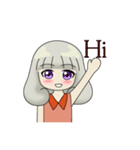 Cold sweet girl（個別スタンプ：34）