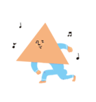 三角のサニー君（個別スタンプ：1）