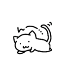 ゆるーく話すの白にゃんこ（個別スタンプ：31）