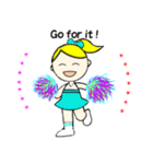 I'm rooting for you.（個別スタンプ：6）