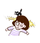 Tough Girl 9-to-5 Daily Routine #K V.1（個別スタンプ：11）