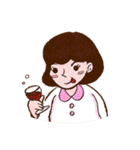 Tough Girl 9-to-5 Daily Routine #K V.1（個別スタンプ：15）