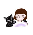 Tough Girl 9-to-5 Daily Routine #K V.1（個別スタンプ：16）