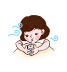 Tough Girl 9-to-5 Daily Routine #K V.1（個別スタンプ：30）