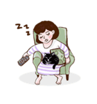 Tough Girl 9-to-5 Daily Routine #K V.1（個別スタンプ：35）