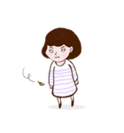 Tough Girl 9-to-5 Daily Routine #K V.1（個別スタンプ：37）