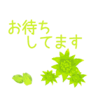 大人可愛いお花のスタンプ(日本語)（個別スタンプ：11）