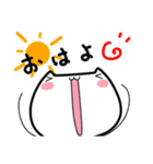 猫な小あじ＊2(挨拶増し)（個別スタンプ：1）
