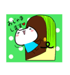 猫な小あじ＊2(挨拶増し)（個別スタンプ：6）