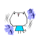 猫な小あじ＊2(挨拶増し)（個別スタンプ：33）