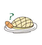 豆といもと空き缶です。（個別スタンプ：2）