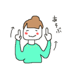 マーブル式手話（個別スタンプ：4）