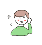 マーブル式手話（個別スタンプ：16）