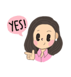 Cute and kind Lecturer！（個別スタンプ：2）