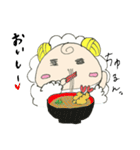 ひつじのmeny（個別スタンプ：18）
